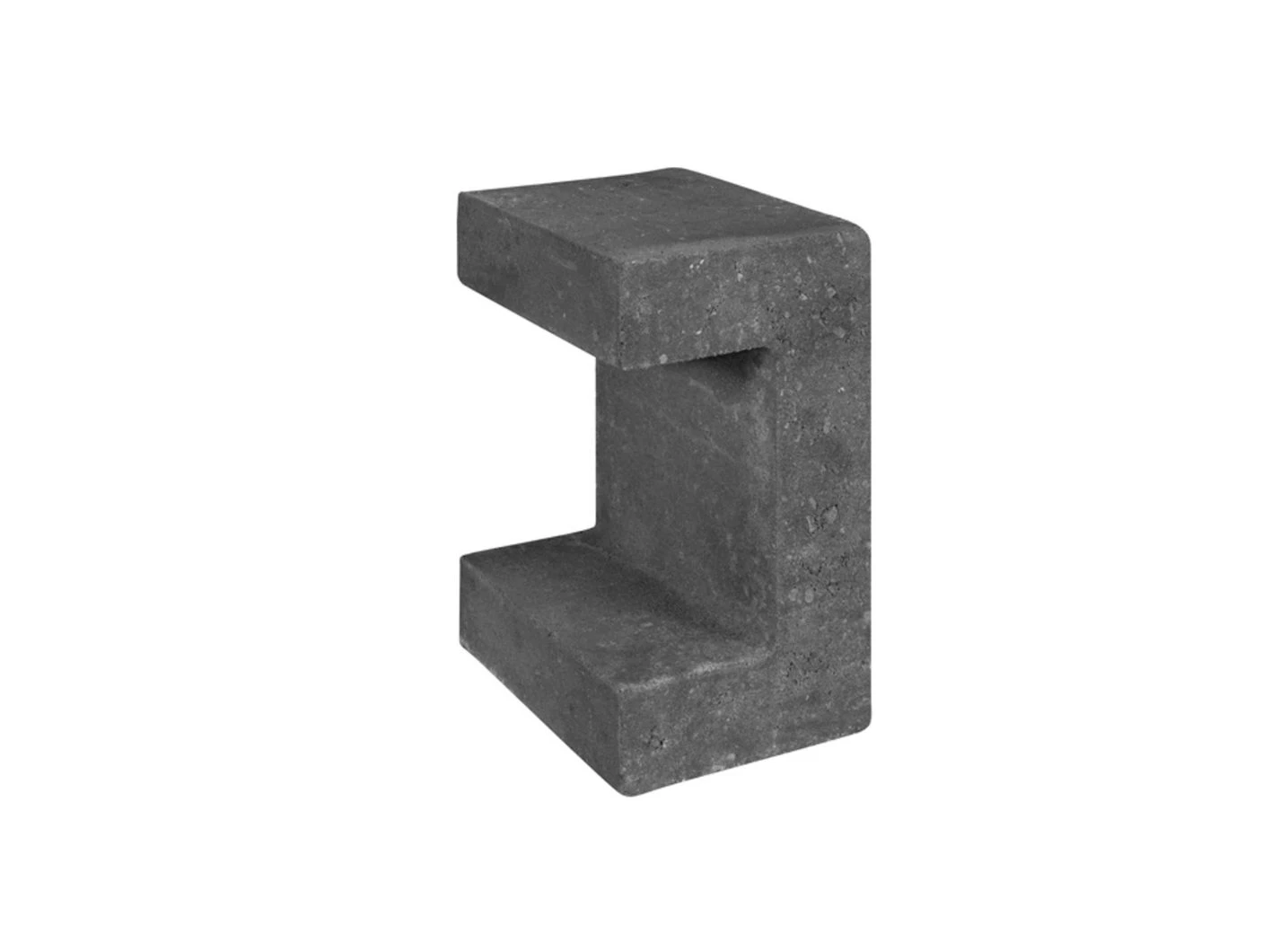 Gardenlux U-element 30 x 30 x 50 cm Zwart - Afbeelding 1